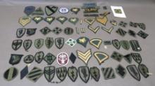 US Military Cloth Uniform Patch Collection