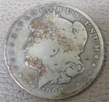 1900 "S" Morgan Silver Dollar Coin