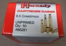 # 86281 Hornady 6.5 Creedmoor Brass for Reloading