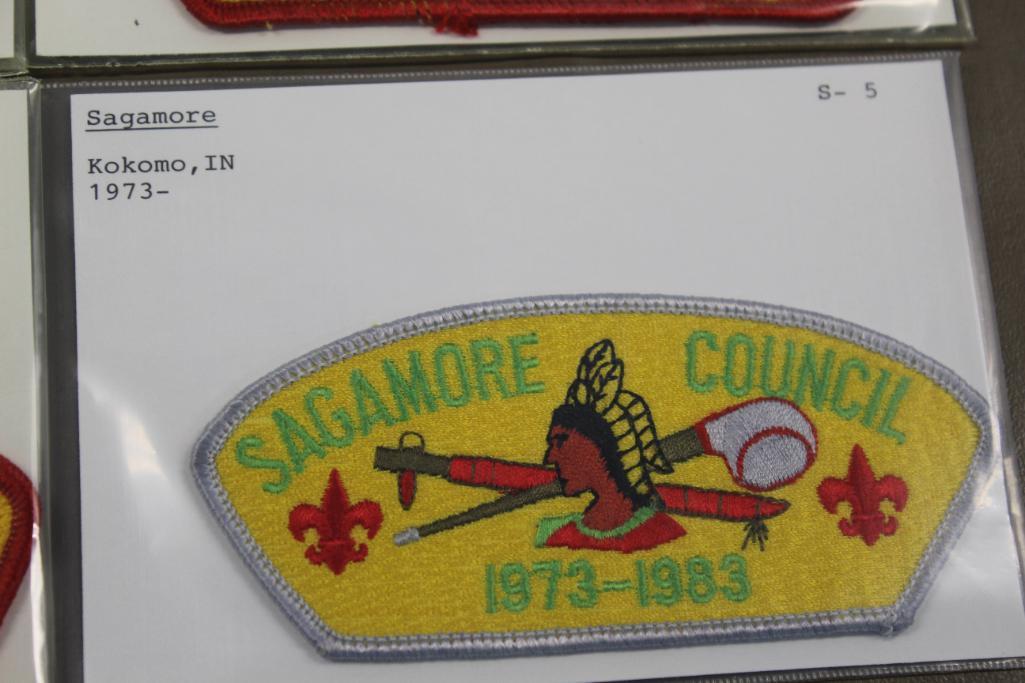 Robert E. Lee and Sagamore Council Patches