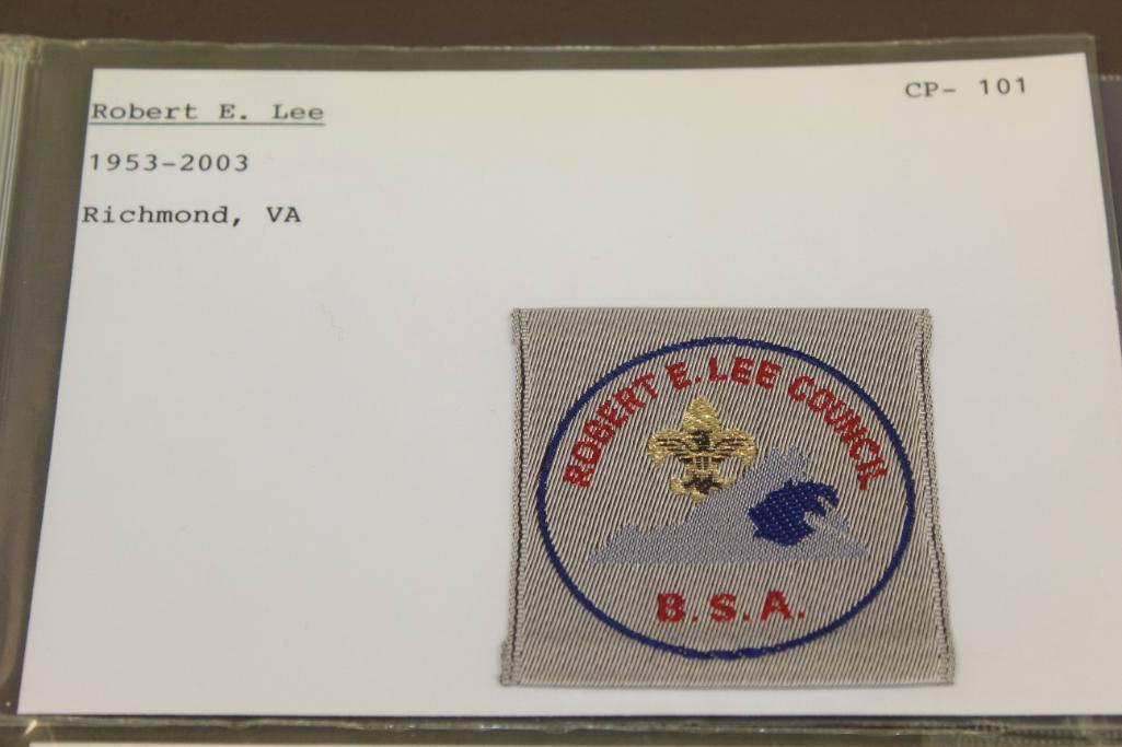 Robert E. Lee and Sagamore Council Patches