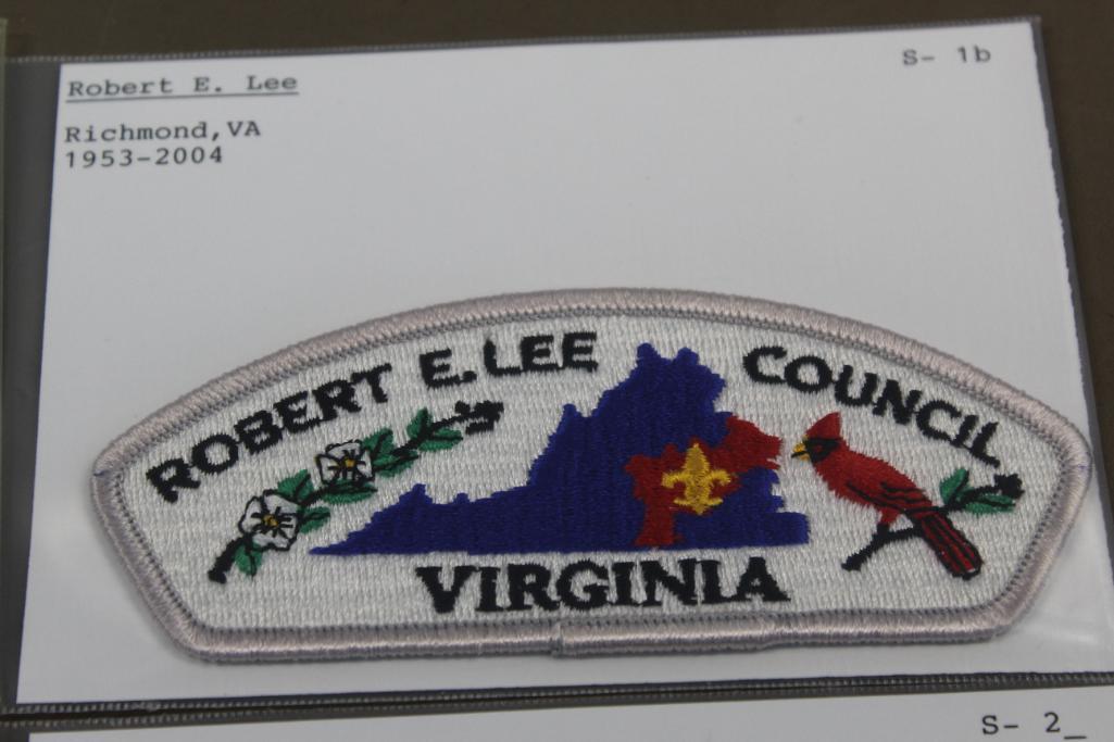 Robert E. Lee and Sagamore Council Patches