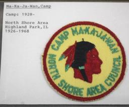 Three Early BSA Camp Patches