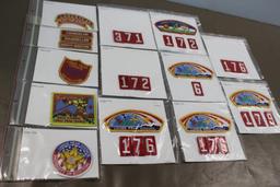 Collection of BSA Long's Peak Council and Leader Patches