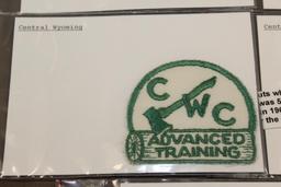 5 Central Wyoming Council and Leadership Patches