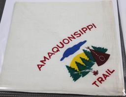 Three Amaquonsippi Trail Bandanas and Large Patch