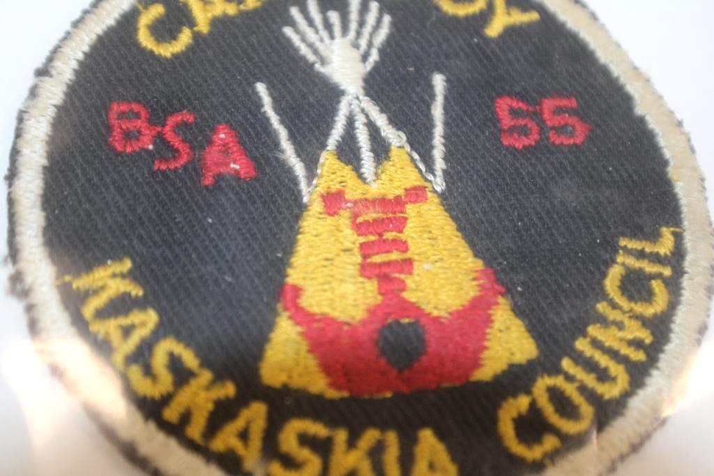 9 Early BSA Camp Patches