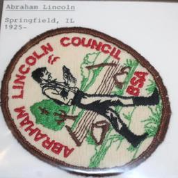 3 of Each BSA Abraham Lincoln, Adobe Walls, and Audubon Council Patches