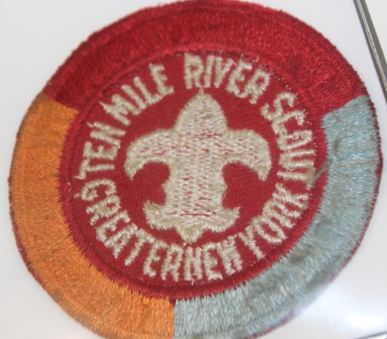 Four Vintage Ten Mile River Scout Greater New York Patches