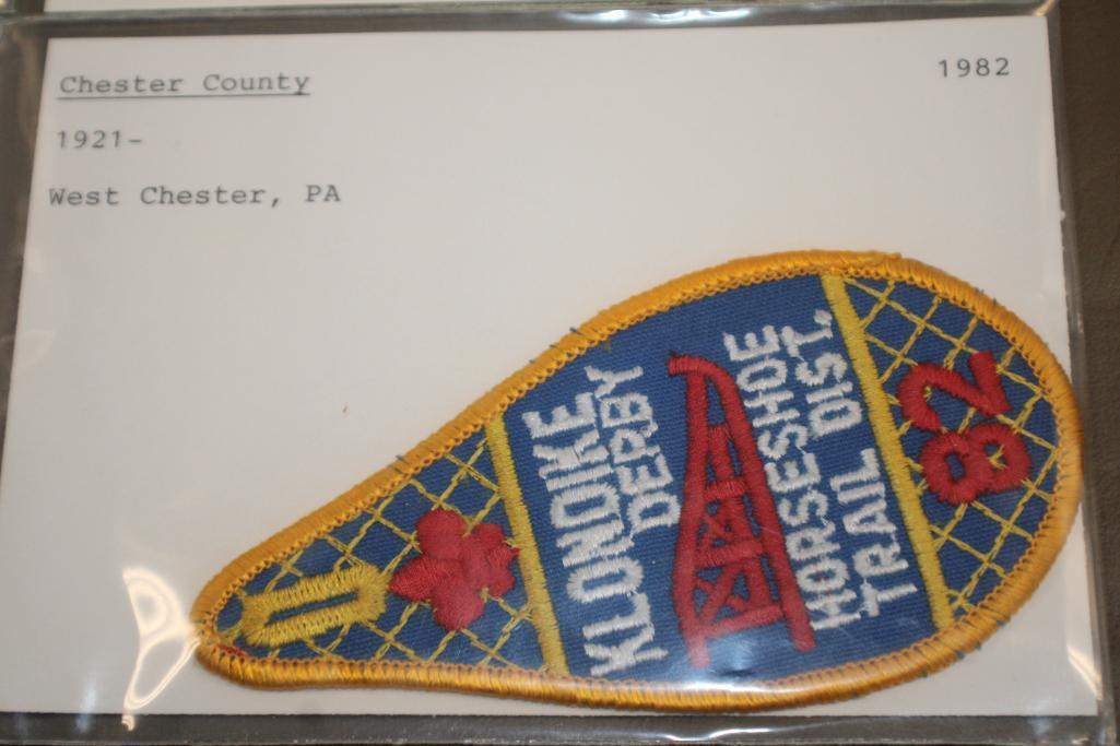 14 Klondike Derby Patches from 1979 to 1982