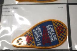 14 Klondike Derby Patches from 1979 to 1982