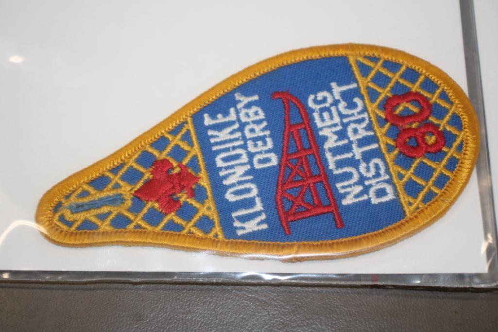 14 Klondike Derby Patches from 1979 to 1982