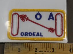 Six O of A 1970s Era Belt Patches and Leathers