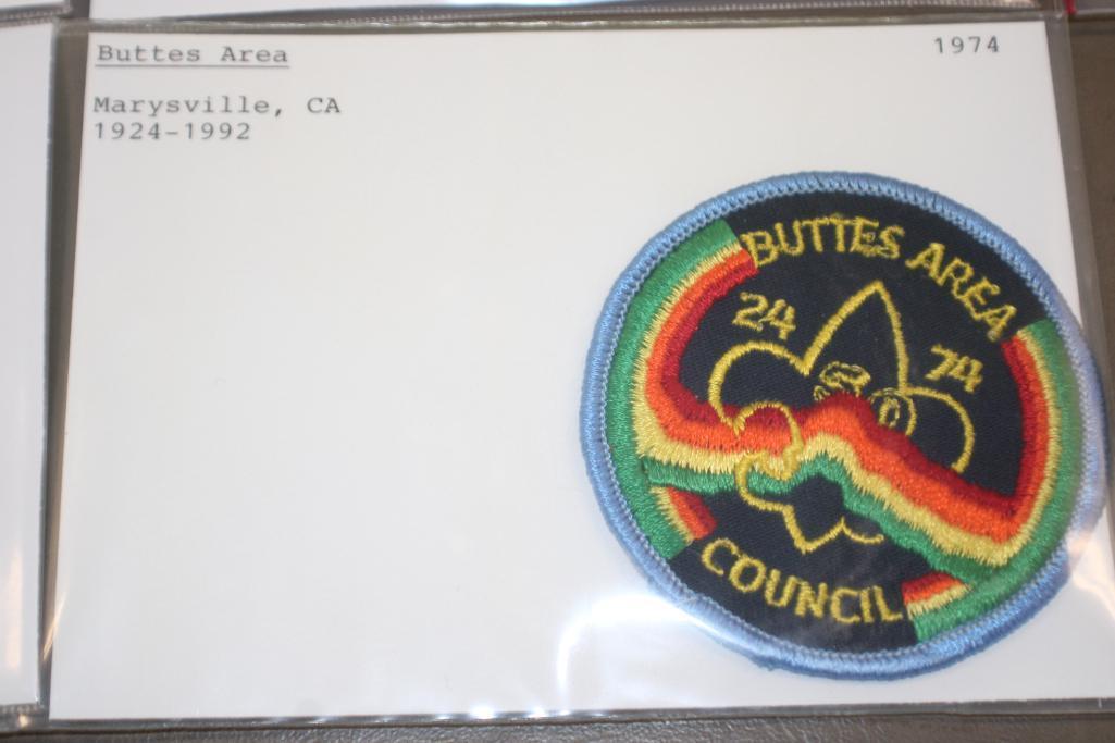 7 BSA Council Patches from the 1960s and 1970s