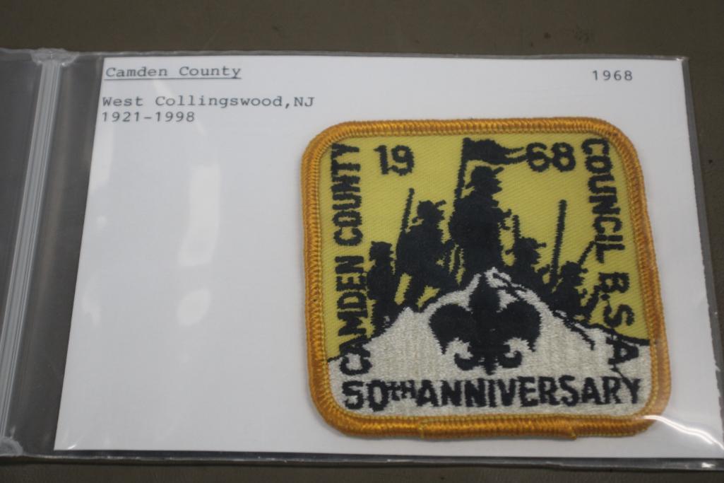 7 BSA Council Patches from the 1960s and 1970s