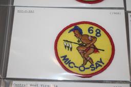 7 BSA Council Patches from the 1960s and 1970s