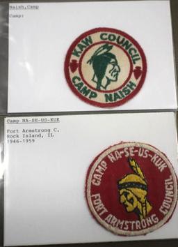 Two Early BSA Camp Patches