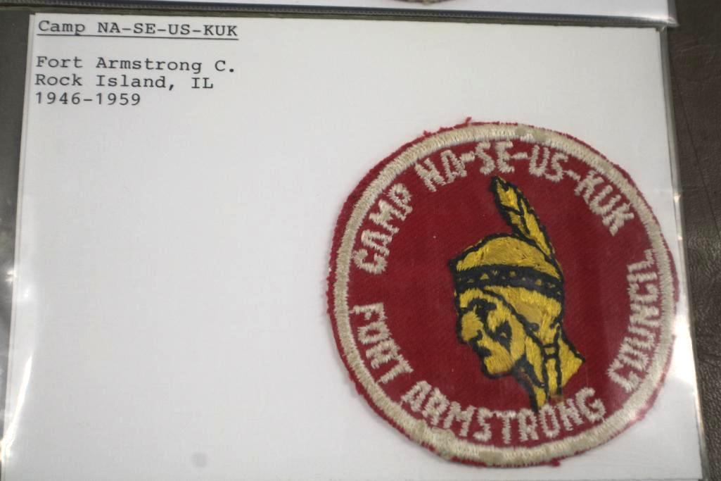 Two Early BSA Camp Patches