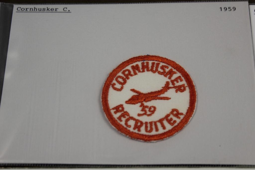 Collection of Corn Husker and Middle Tennessee Council Patches