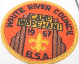 13 BSA Scouting Camp Patches