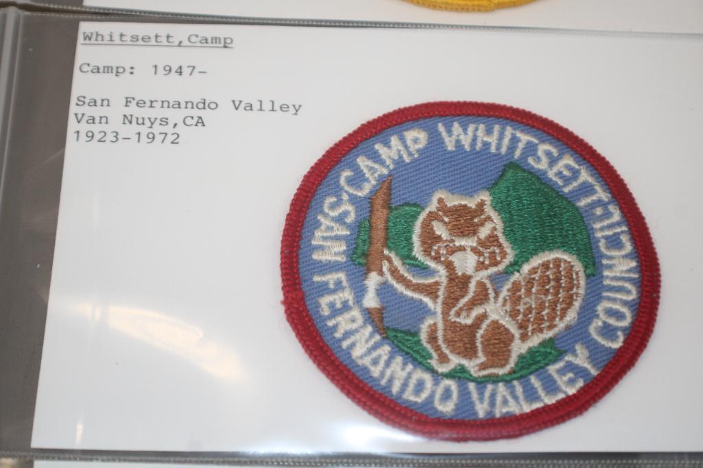 13 BSA Scouting Camp Patches