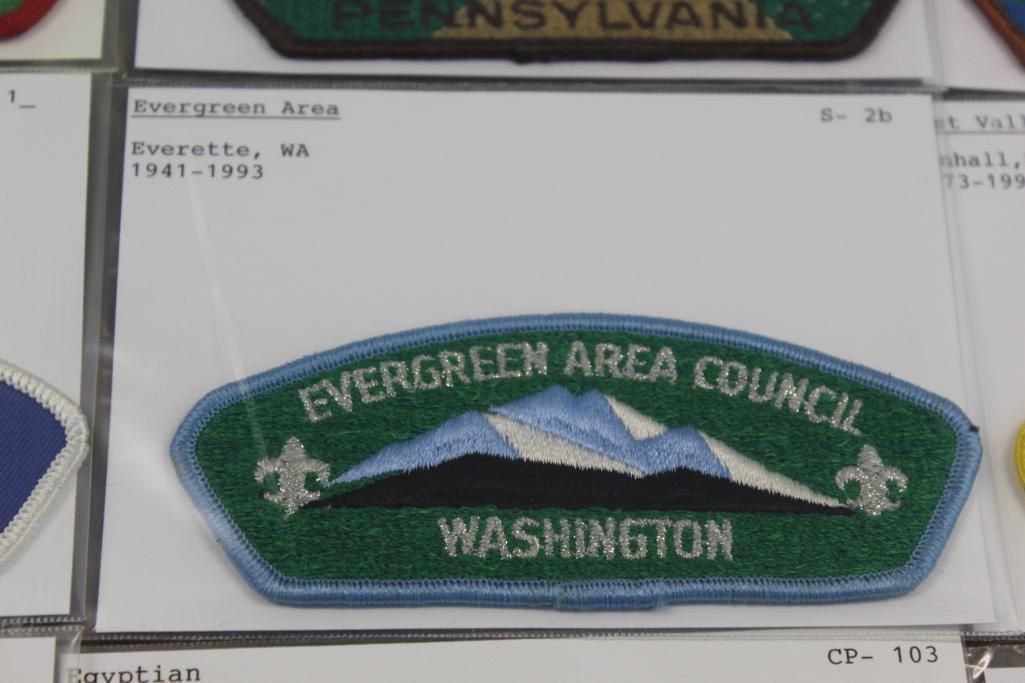 16 Mixed Council Patches