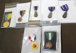 Four Valley Forge Trail Scout Medals and Two More