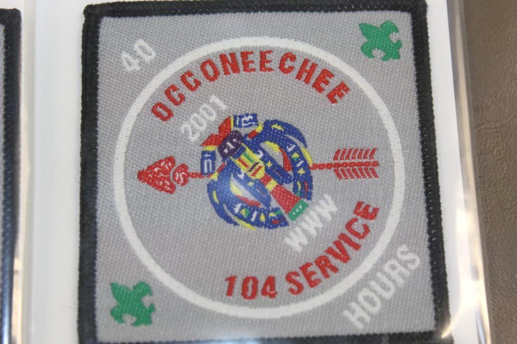 8 Occoneechee Council Patches