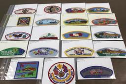 19 Mixed BSA Council Patches for M-Name Councils