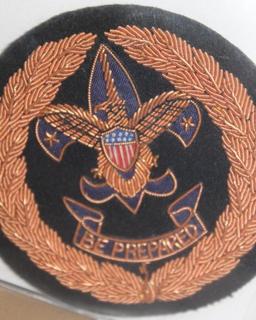 Excellent Bullion Patch in Copper and Layman Cloth-Back Patch