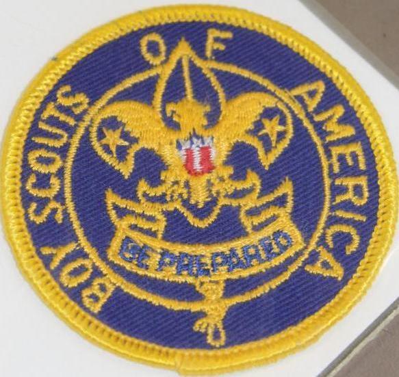 Excellent Bullion Patch in Copper and Layman Cloth-Back Patch