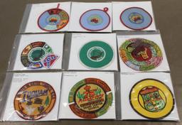 Nine Large BSA Patches or Patch Sets