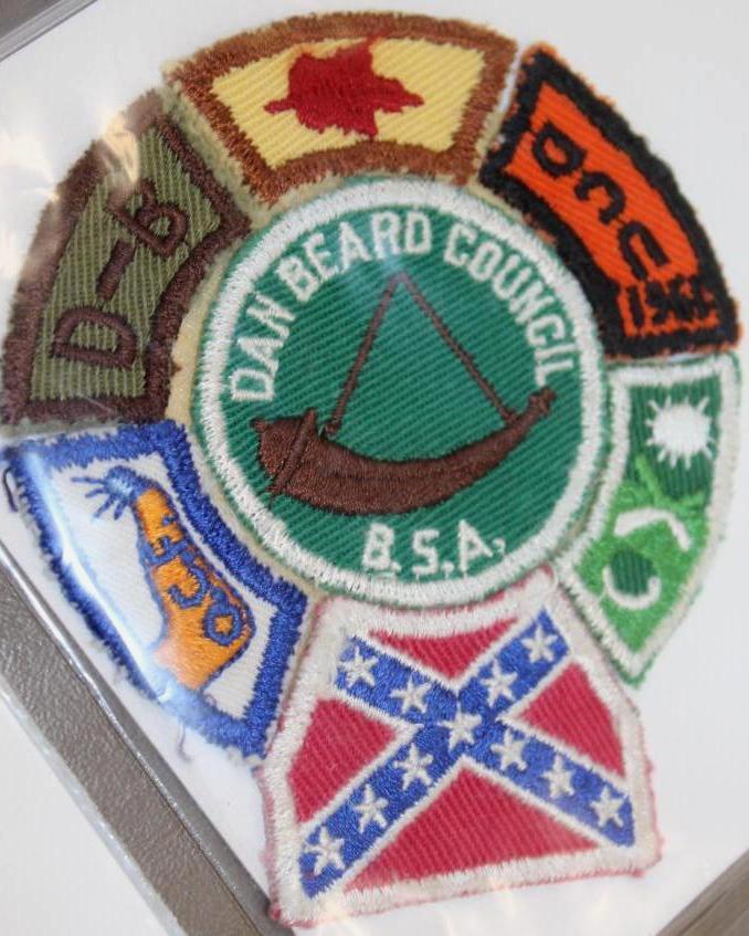 Nine Large BSA Patches or Patch Sets