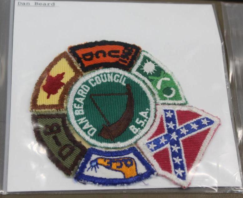 Nine Large BSA Patches or Patch Sets