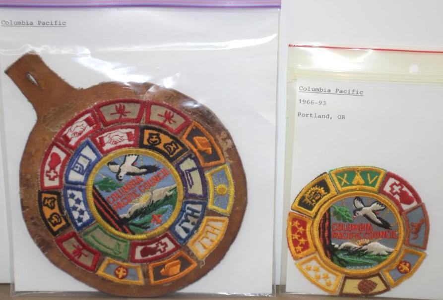 Two Undated Columbia Pacific Patch Sets