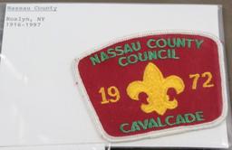 Seven Regional Council Patches Dated 1970s-1980s