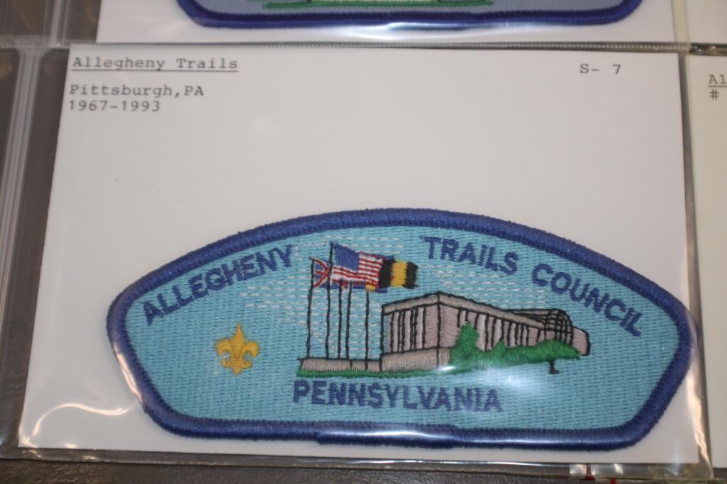 14 BSA "A"-Name Council Patches