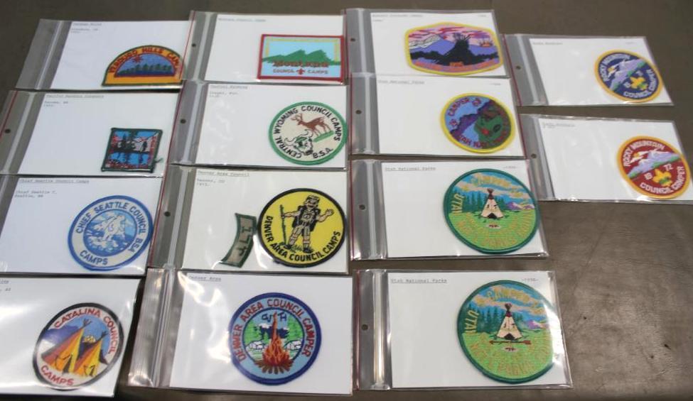 14 Scouting Patches from Western States