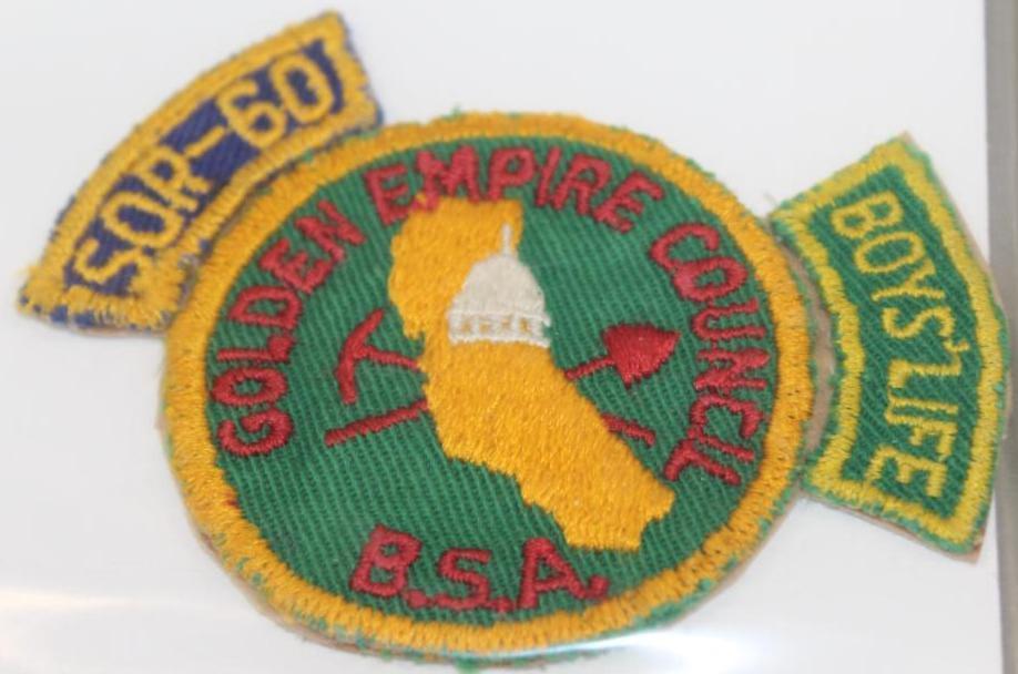 Early Golden Empire and Other California Regional Council Patches