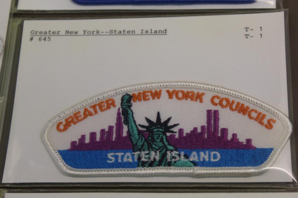 19 New York and Greater New York Council Patches