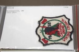 6 Viking Council Camping Award Patches from 1958-1963