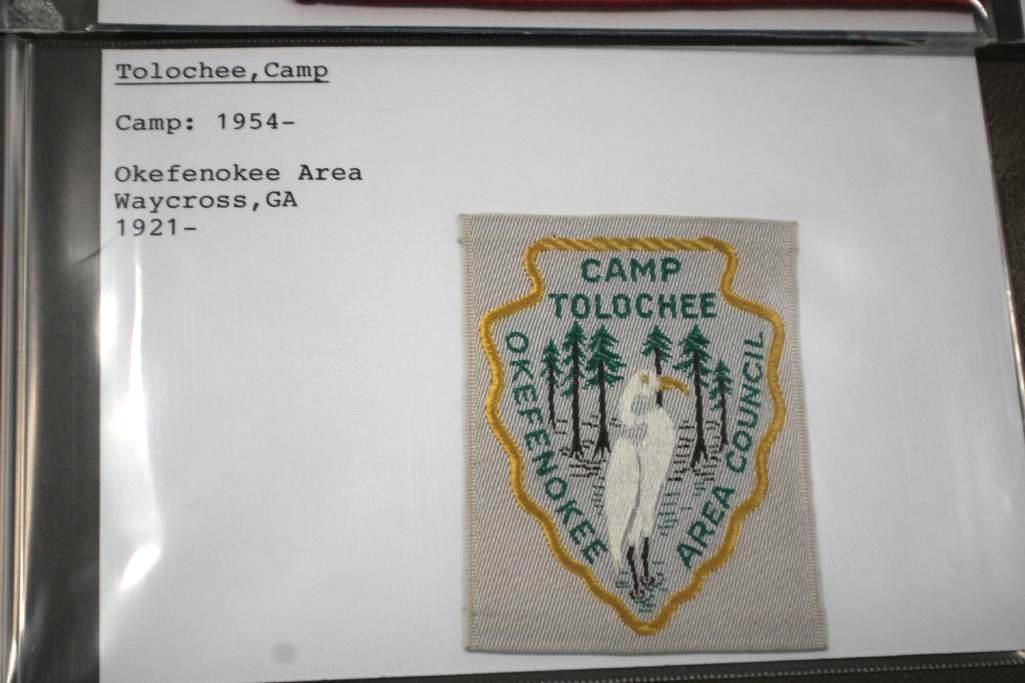 10 BSA Scouting Camp Patches Most from Georgia Regions