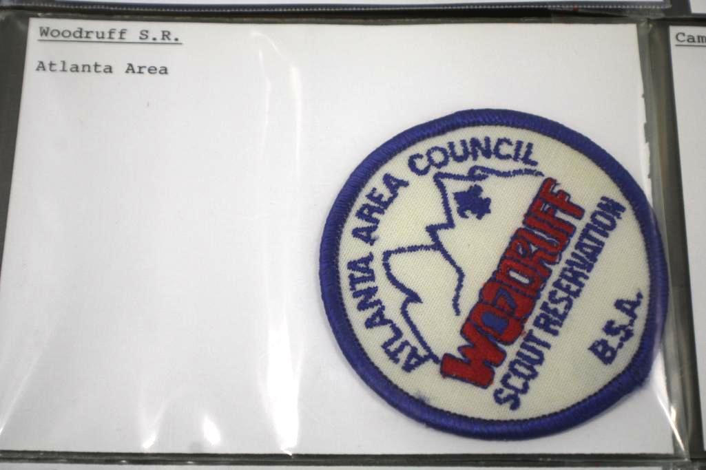 10 BSA Scouting Camp Patches Most from Georgia Regions