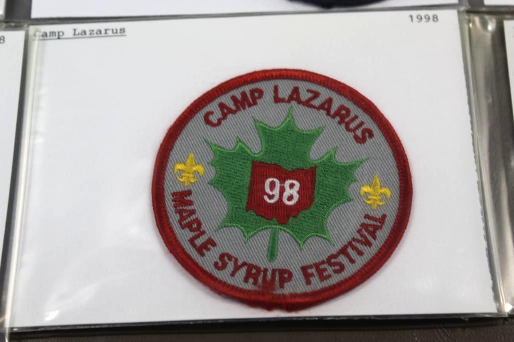 22 Central Ohio BSA Council and Camp Patches