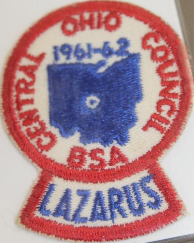 22 Central Ohio BSA Council and Camp Patches