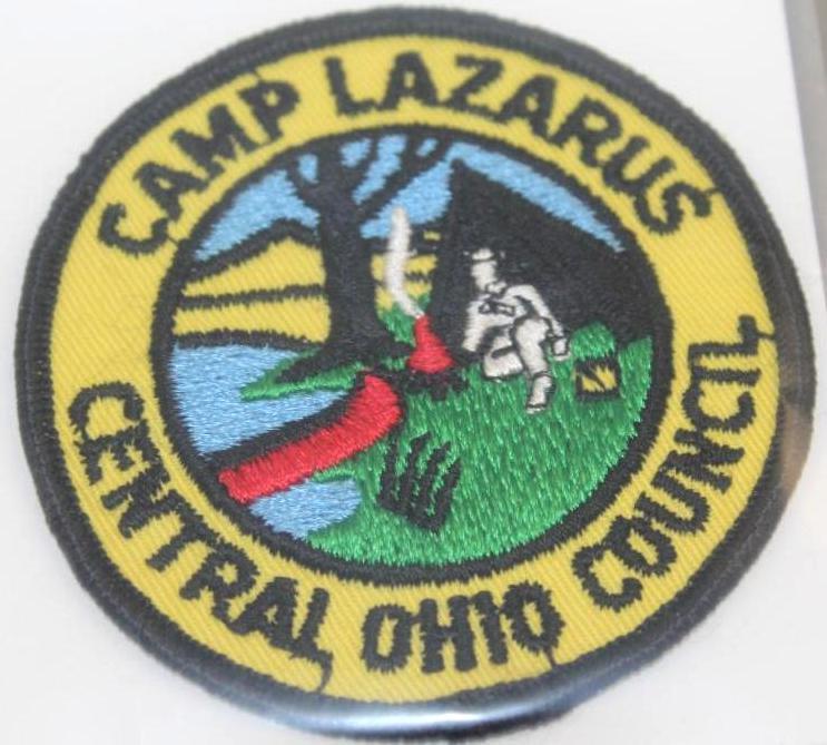 22 Central Ohio BSA Council and Camp Patches