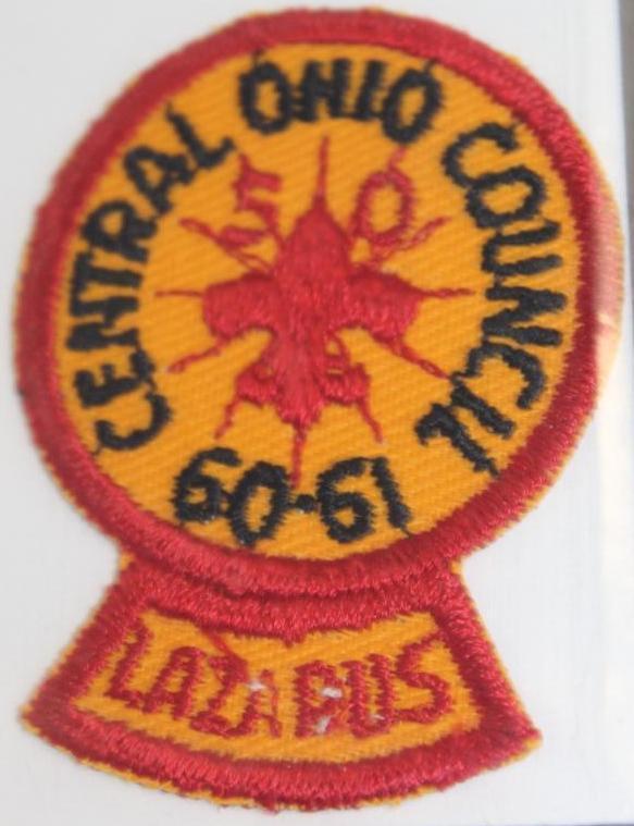 22 Central Ohio BSA Council and Camp Patches