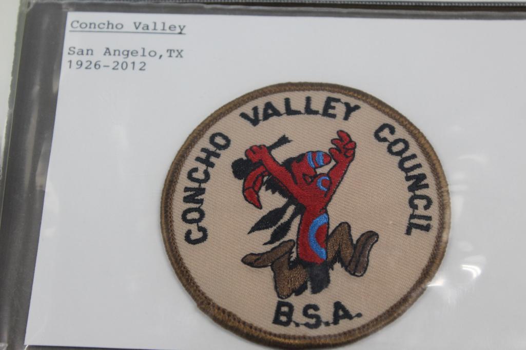 11 Texas Regional Council Patches