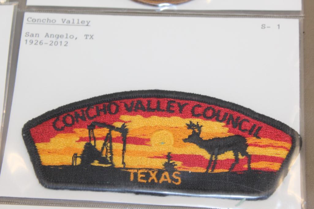 11 Texas Regional Council Patches