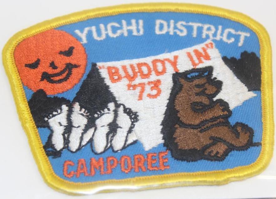 7 BSA Event Patches from the 1970s